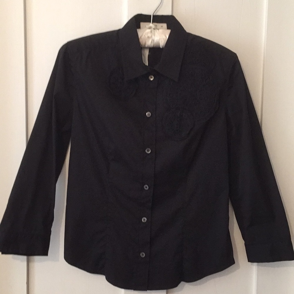 PRADA EMBELLISHED BLOUSE